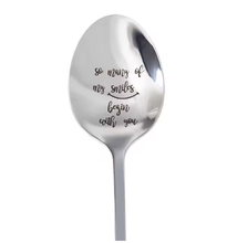 Lade das Bild in den Galerie-Viewer, Valentinstags Löffel mit Liebesbotschaften