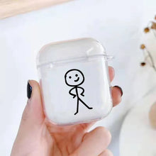 Lade das Bild in den Galerie-Viewer, Funny Man Case für AirPods | Lustiges Cartoon Silikon-Case