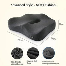 Lade das Bild in den Galerie-Viewer, Ergonomisches Sitzkissen mit Memory Foam | Für Büro, Auto oder Zuhause