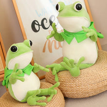 Lade das Bild in den Galerie-Viewer, Niedliches Frosch Kuscheltier mit Umhang | Zum Knuddeln, Verschenken & Liebhaben!