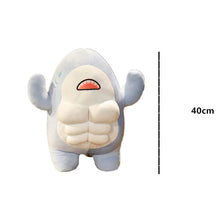 Lade das Bild in den Galerie-Viewer, Muskel-Hai Kuscheltier | Lustiges & Starkes Kuscheltier mit Cartoon-Design - [product_type - selley.de