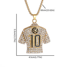 Lade das Bild in den Galerie-Viewer, Nummer 10 Sportkette | Stylischer Fußballschmuck