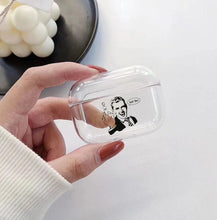 Lade das Bild in den Galerie-Viewer, Funny Man Case für AirPods | Lustiges Cartoon Silikon-Case