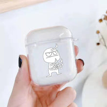 Lade das Bild in den Galerie-Viewer, Funny Man Case für AirPods | Lustiges Cartoon Silikon-Case