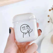 Lade das Bild in den Galerie-Viewer, Funny Man Case für AirPods | Lustiges Cartoon Silikon-Case