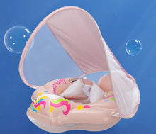 Lade das Bild in den Galerie-Viewer, Baby Schwimmring mit Sonnenschutz | Sicherer Badespaß für die Kleinsten