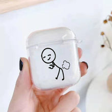 Lade das Bild in den Galerie-Viewer, Funny Man Case für AirPods | Lustiges Cartoon Silikon-Case