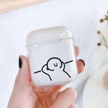 Lade das Bild in den Galerie-Viewer, Funny Man Case für AirPods | Lustiges Cartoon Silikon-Case