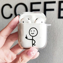 Lade das Bild in den Galerie-Viewer, Funny Man Case für AirPods | Lustiges Cartoon Silikon-Case