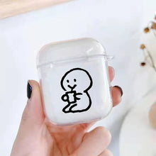 Lade das Bild in den Galerie-Viewer, Funny Man Case für AirPods | Lustiges Cartoon Silikon-Case