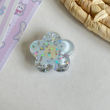 Lade das Bild in den Galerie-Viewer, 3D Blumen-Phone Grip | Transparenter Handyhalter & Ständer in stilvollem Blumen-Design