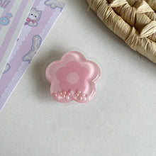 Lade das Bild in den Galerie-Viewer, 3D Blumen-Phone Grip | Transparenter Handyhalter & Ständer in stilvollem Blumen-Design