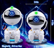 Lade das Bild in den Galerie-Viewer, Astronaut Sternenhimmel Projektor | LED Galaxy Nacht Licht für Kinderzimmer & Schlafzimmer