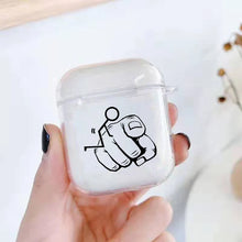 Lade das Bild in den Galerie-Viewer, Funny Man Case für AirPods | Lustiges Cartoon Silikon-Case