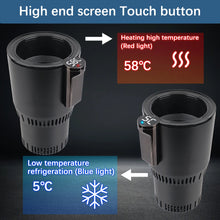Lade das Bild in den Galerie-Viewer, Auto Becherhalter mit Heiz- & Kühlfunktion mit Temperaturanzeige