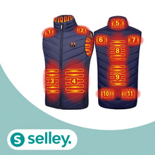 Lade das Bild in den Galerie-Viewer, Beheizbare Weste für Frauen und Männer - selley.de