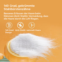 Lade das Bild in den Galerie-Viewer, Selbst reinigende Haustier-Bürste für Hund und Katze - selley.de