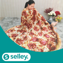 Lade das Bild in den Galerie-Viewer, Decke mit Pizza, Burrito und Tortilla Design - selley.de