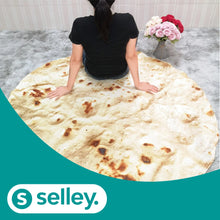 Lade das Bild in den Galerie-Viewer, Decke mit Pizza, Burrito und Tortilla Design - selley.de