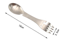 Lade das Bild in den Galerie-Viewer, Multifunktionstool Besteck für Camping und Festival | Smart Lifehack