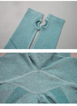 Lade das Bild in den Galerie-Viewer, Seamless Yoga Set für Damen | Leggings, Shorts und Top