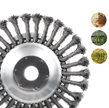 Lade das Bild in den Galerie-Viewer, Beste Unkrautbürste für Freischneider für effektive Moosentfernung - selley.de