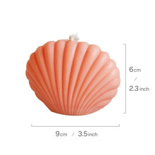 Lade das Bild in den Galerie-Viewer, Soja Kerze im trendigen Muschel Design Vegan | Scandic Retro Look - selley.de