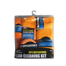 Lade das Bild in den Galerie-Viewer, Auto Reinigung-Set 9-tlg. zur Autopflege - selley.de
