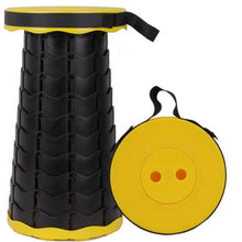 Lade das Bild in den Galerie-Viewer, Einklappbarer Hocker perfekt für Outdoor Aktivitäten, Camping und den Garten - selley.de