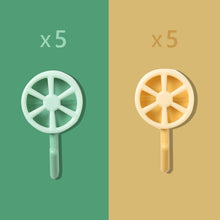 Lade das Bild in den Galerie-Viewer, Farbenfrohe Universalhaken für den Flur, Küche oder Kinderzimmer - selley.de