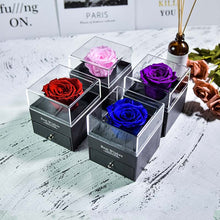 Lade das Bild in den Galerie-Viewer, Ewige Rose mit Schmuck | Geschenkbox zum Valentinstag