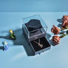 Lade das Bild in den Galerie-Viewer, Ewige Rose mit Schmuck | Geschenkbox zum Valentinstag