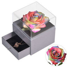 Lade das Bild in den Galerie-Viewer, Ewige Rose mit Schmuck | Geschenkbox zum Valentinstag