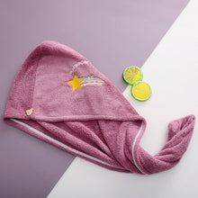 Lade das Bild in den Galerie-Viewer, Magischer Handtuch Turban aus Mikrofaser | Schnelles Trocknen & Pflege - [product_type - selley.de