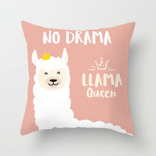 Lade das Bild in den Galerie-Viewer, Niedliche Alpaka Kissenbezüge in verschiedenen Designs