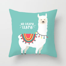 Lade das Bild in den Galerie-Viewer, Niedliche Alpaka Kissenbezüge in verschiedenen Designs