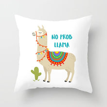 Lade das Bild in den Galerie-Viewer, Niedliche Alpaka Kissenbezüge in verschiedenen Designs