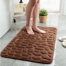 Lade das Bild in den Galerie-Viewer, Memory Foam Badematte mit Stein Prägung - [product_type - selley.de