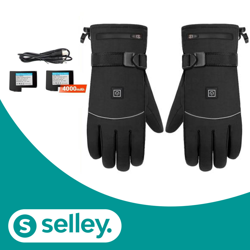 Beheizbare Handschuhe mit Batterien und Wasserfest