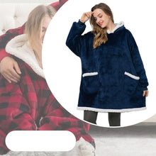 Lade das Bild in den Galerie-Viewer, Oversized Hoodie Decke | die Kuscheldecke mit Ärmeln - selley.de