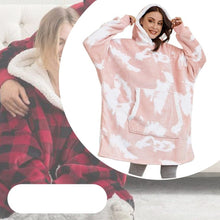 Lade das Bild in den Galerie-Viewer, Oversized Hoodie Decke | die Kuscheldecke mit Ärmeln - selley.de
