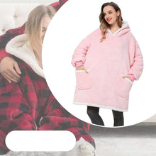 Lade das Bild in den Galerie-Viewer, Oversized Hoodie Decke | die Kuscheldecke mit Ärmeln - selley.de
