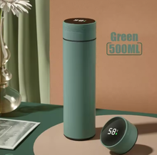 Lade das Bild in den Galerie-Viewer, Thermoskanne 500ml mit Temperaturmesser digital - selley.de
