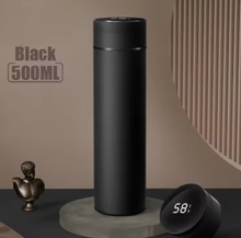 Lade das Bild in den Galerie-Viewer, Thermoskanne 500ml mit Temperaturmesser digital - selley.de
