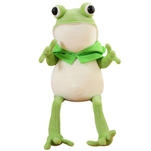 Lade das Bild in den Galerie-Viewer, Niedliches Frosch Kuscheltier mit Umhang | Zum Knuddeln, Verschenken &amp; Liebhaben!
