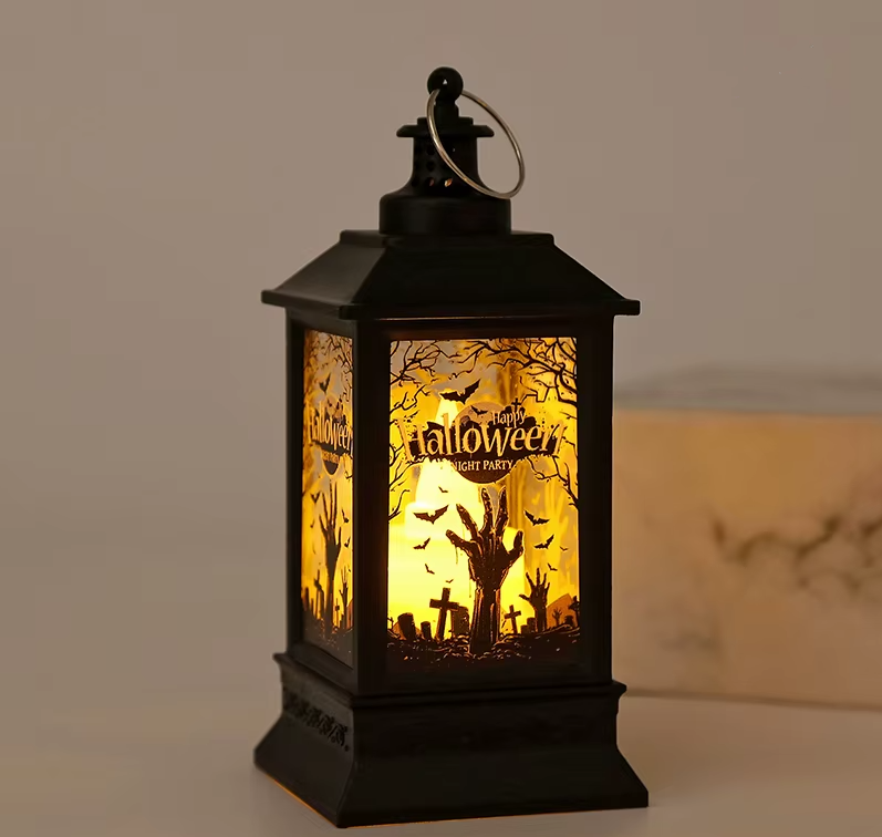 Halloween Deko Laternen mit LED Licht - selley.de