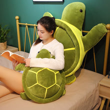Lade das Bild in den Galerie-Viewer, XL Schildkröten Kuscheltier | Niedliche Schildkröten in verschiedenen Größen
