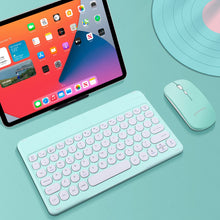 Lade das Bild in den Galerie-Viewer, Wireless Tastatur für iPad &amp; Smartphone | portable Bluetooth Tastatur
