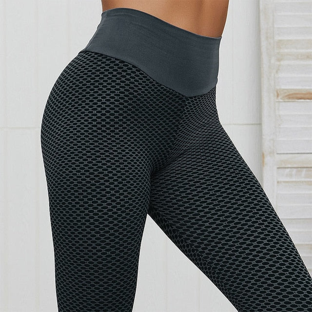 Seamless Push-Up Leggings für Sport, Fitness und Yoga