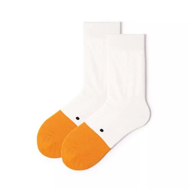 Lustige Tiersocken Gans Ente